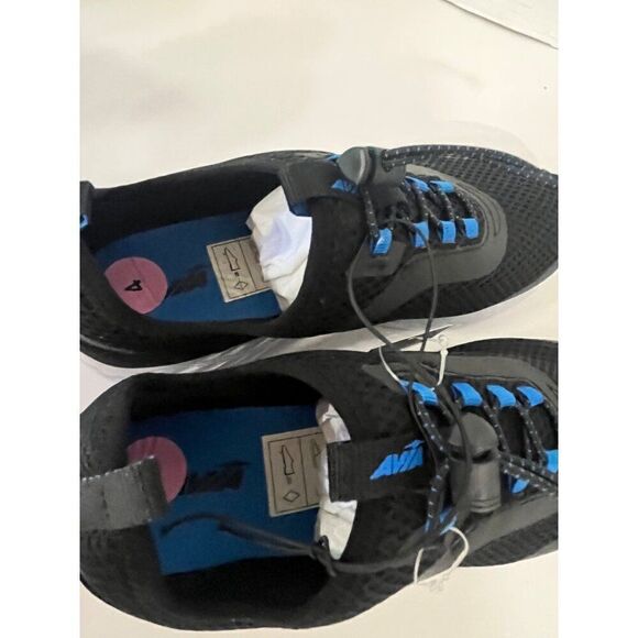 Avia Avi Spirit Slip On Boys' Sneakers, Black/blue, Sz. 4 - Picture 5 of 11